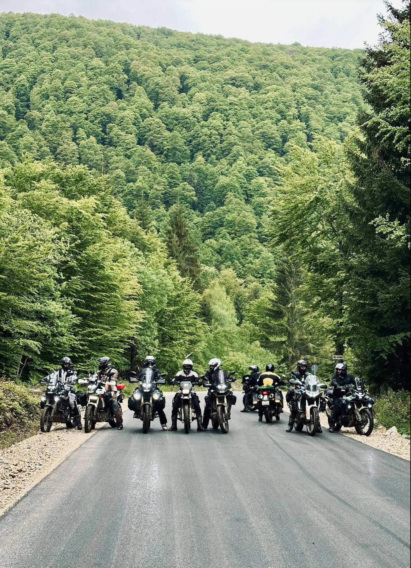 Technical ridge line trail through Kosovo backcountry with panoramic mountain views