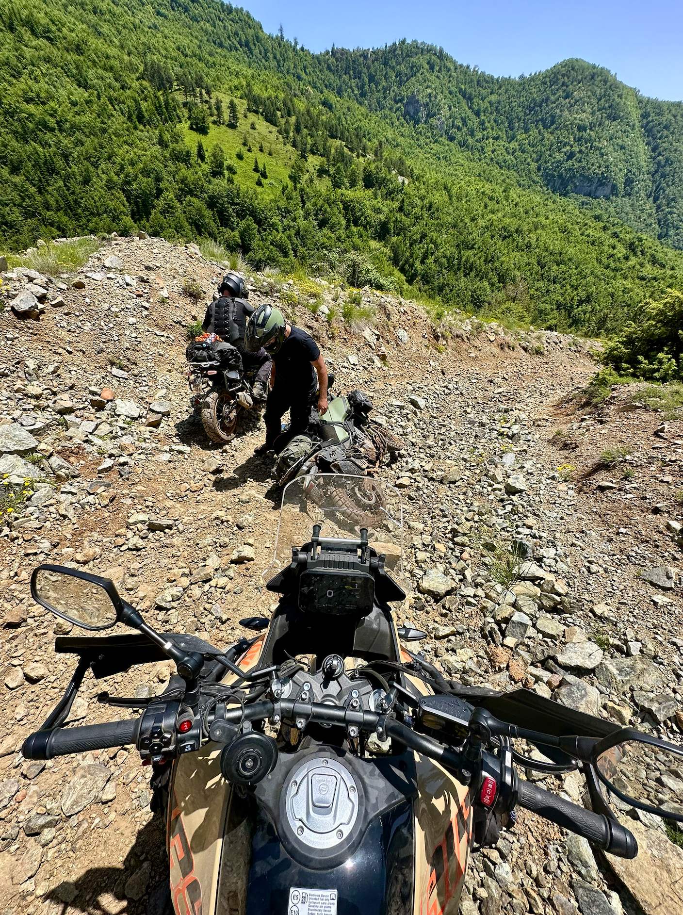 Kosovo mountain terrain, home ground for TAD Adventure rentals